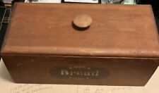 Antique ?  Vintage Wooden Bread Box picture