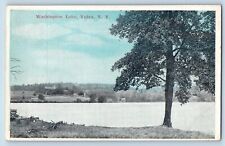Yulan New York NY Postcard Washington Lake Exterior View c1921 Vintage Antique picture