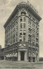 1912 Clarksburg,WV Empire Building Harrison County West Virginia Postcard picture