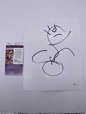 Skrillex Signed with Sketch Glossy Blank Page Authentic DJ Sonny Moore JSA picture