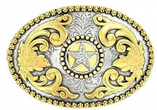 Nocona Oval Floral Star Buckle - Acc Buckle - 3756644 picture