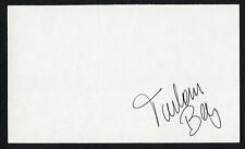 Turhan Bey d2012 signed autograph 3x5 index card Actor The Turkish Delight R090 picture