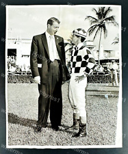 JOE DIMAGGIO New York Yankees Jockey Horse Race MLB Baseball 1955 Photo Type 1 picture