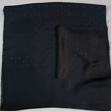 Italian top designer authentic silk satin fabric Logo Dots Set  Made in Italy picture