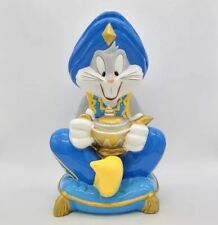 Vintage Warner Brothers Looney Tunes Bugs Bunny Genie Cookie Jar 1998 picture