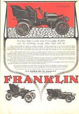 1905 Franklin Type F Light Touring Automobile Antique Print Ad picture