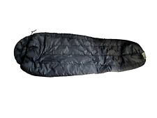 USGI Intermediate Cold Weather Sleeping Bag Black Good Condition picture