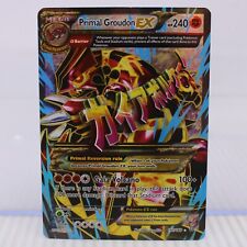 A7 Pokémon Card TCG XY: Primal Clash Primal Groudon EX Ultra Rare 151/160 picture