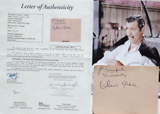Clark Gable Gone with the Wind Rhett Butler Autograph JSA Authenticated picture