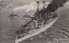 Postcard Ship USS Arkansas  picture