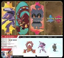 Pokemon Sword/Shield [Mythical Event22] Volcanion Sale,Marshadow,Genesect picture