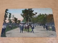 Going To The Post $50,000 Stake Saratoga Race Course New York Vintage Postcard picture