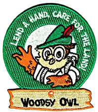 ⫸ Official WOODSY OWL “Lend A Hand” Patch – New USFS Gift 3
