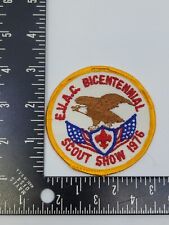 Vintage Original 1976 BSA Boy Scouts E.V.A.C. Bicentennial Scout Show Patch picture