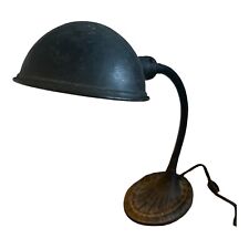 1940'S BROWN GREIST ART DECO GOOSENECK DESK LAMP picture