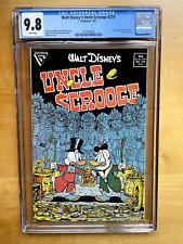 Uncle Scrooge #219 CGC 9.8 (Gladstone 1987) 1st Don Rosa: Son of the Sun Disney picture