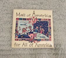 Vintage 1990's Mall of America USA Old Square Refrigerator Magnet FREE S/H picture