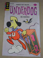 UNDERDOG #1 1975 RAW BRONZE AGE GOLD KEY COMICS NICE AND BRIGHT picture