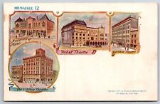 Pabst Theatre Milwaukee - American Souvenir Card Co. - Unposted Post Card c1897 picture
