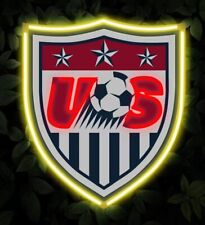 USA National Football Team Logo LED Neon Sign Light Lamp Vivid Printing  24