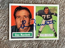 Gino Marchetti Signed 1994 Topps 1957 Archives Football Card #5 Autograph Auto picture