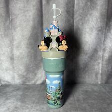 VTG Disneyland Coca-Cola Sipper Cup Park Collectible Mickie Mouse Lid Straw RARE picture