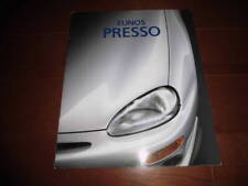 Mazda Eunos Presso Ec5S/Ec8S Catalog Only 1996 April 14 Pages Gt-A/Sports Etc. picture