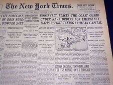 1941 NOV 3 NEW YORK TIMES - NAZIS REPORT TAKING CRIMEAN CAPITAL - NT 1132 picture
