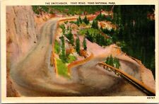 Postcard Switchback Yoho Road National Park Canada B80 picture