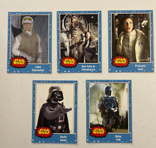 2018 Topps Star Wars SDCC San Diego Comic Con Complete Set of 5 Promos /199 Card picture