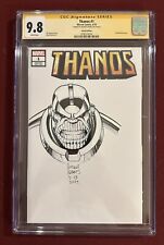 Thanos 1 Marvel June 2019 CGC 9.8 Art Arthur Adams Sketch Variant Signed Blank picture