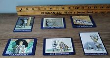 Set of 6  1996 - The Cat Hall of Fame Metal Magnets - Pre-Owned picture