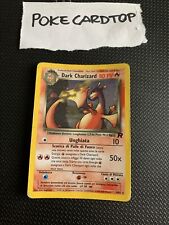 Pokemon Card Dark Charizard 4/82-Team Rocket-Italian-Holo-Swirl-Good picture