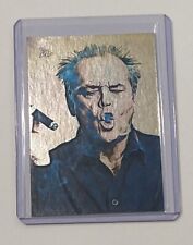 Jack Nicholson Platinum Plated Artist Signed “Smoke Rings” Trading Card 1/1 picture