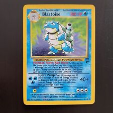 BLASTOISE 2/130 | LP | Base Set 2 | Holo WOTC Pokémon Card picture