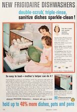 Frigidaire Dishwasher ad vintage 1959 original advertisement picture