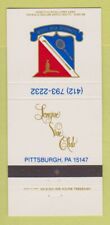 Matchbook Cover - Longue Vue Club Pittsburgh PA 30 Strike picture