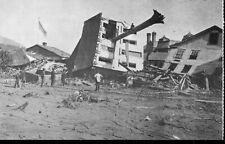 Shultz Home Main & Union Sts Johnstown Flood 1889 Pennsylvania PA Postcard picture