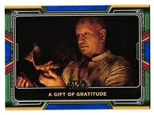 2022 Star Wars Boba Fett Blue SP #38 A Gift of Gratitude picture