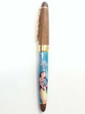 2 DISNEY POCAHONTAS WITH RACCOON   LOGO PEN GREAT FOR ANY VINTAGE COLLECTION picture