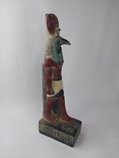 RARE ANTIQUE ANCIENT EGYPTIAN Thoth Moon of Wisdom Statue Heavy Stone picture