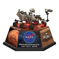 The Bradford Exchange NASA Perseverance 2020 Mars Rover Illuminated Sculpture picture
