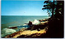 Postcard -  A Beautiful Scene Of A Rugged Shore Line picture
