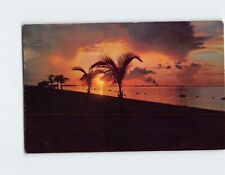Postcard A Beautiful Sunset USA North America picture