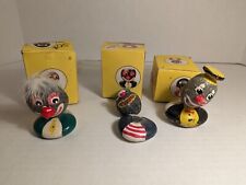 Vintage Clown Figurine made of various Stones and Hand Painted. A 15 picture