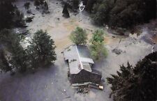 Mount St. Helens Toutle River Debris flow with House eruption Toutle Washington picture