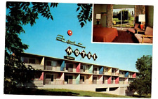 Postcard 1965 Fort Motel & Apartments Vancouver WA Exterior & Interior View picture