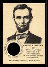 #TN0456 ABRAHAM LINCOLN 1861 Penny Collector Coin Card picture