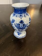 Delftware Royal Delft Vase 4 inches tall Hand Painted, Dutch picture
