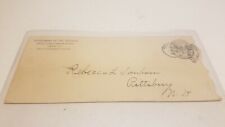 1908 Mailed Envelope Department of the Interior Pittsbug New Hampshire Pension picture